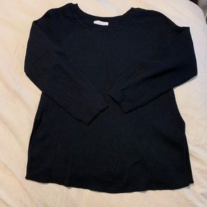 nwot favorite daughter cotton and cashmere sweater